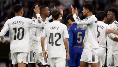 Real Madrid evinde iki golle kazandı