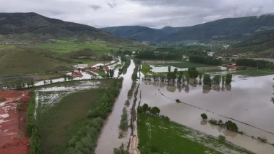 Tokat’ta sağanak taşkına yol açtı: Araziler su altında kaldı