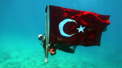 Mavi Vatan'ın derinliklerinde 19 Mayıs coşkusu!