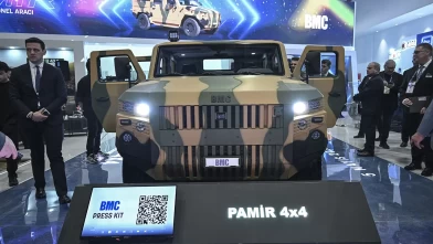 SAHA 2026'ya damga vurdu... BMC'nin yeni aracı PAMİR, vitrine çıktı!