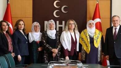 TBMM'de ilk ziyaret MHP'ye oldu