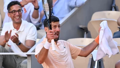 Novak Djokovic, Fransa Açık'ta üçüncü tura kaldı