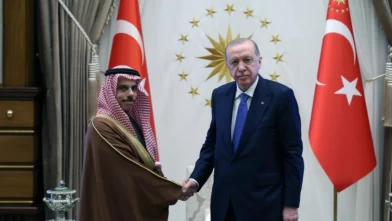Cumhurbaşkanı Erdoğan, Suudi Arabistan Dışişleri Bakanı'nı kabul etti