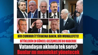 Muhalefette en güncel gelişmeler tek haberde... Okuyanın aklında ise şu soru: BUNLARA MEMLEKET Mİ BIRAKILIR?