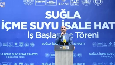 Başkan Altay, Ahırlı ve Yalıhüyük’e kesintisiz içme suyu sağlayacak 290 milyon liralık projeyi başlattı