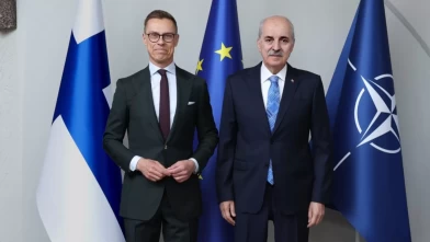 Kurtulmuş, Finlandiya Cumhurbaşkanı Stubb ile görüştü