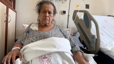 Yıllarca bu yükle yaşamış! 170 kilo girdiği hastaneden 40 kilo verip çıktı!