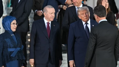 Cumhurbaşkanı Erdoğan'dan NATO liderleri onuruna akşam yemeği: Külliye'de tarihi karşılama