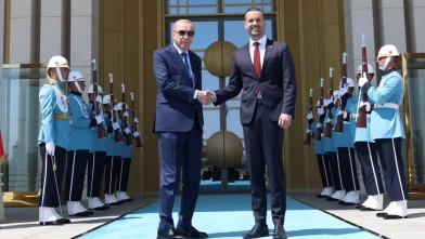Cumhurbaşkanı Erdoğan, Beştepe'de Karadağ Başbakanı Spajic'i kabul etti
