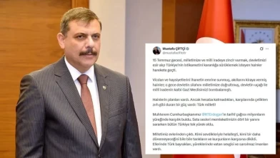 İçişleri Bakanı Mustafa Çiftçi'den 15 Temmuz mesajı: 'Milli irade teslim alınamaz!'