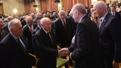 Cumhurbaşkanı Erdoğan ve MHP Lideri Bahçeli'den 'birlik ve beraberlik' fotoğrafı!