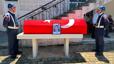 Uzman Çavuş Hasan Samur'a Uşak'ta son görev