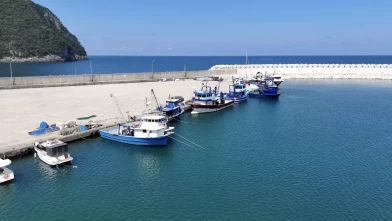 Karadeniz kıyısında yaz keyfi