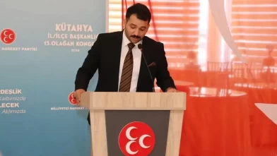 MHP Kütahya Merkez İlçe Kongresi’nde Selman Tuğ güven tazeledi