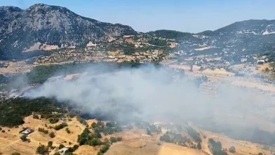 Antalya Kaş’ta korkutan orman yangını!