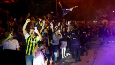 Fenerbahçe'ye Ankara'da coşkulu karşılama