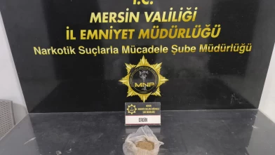 Mersin'de uyuşturucu operasyonu: 190 gram eroin ele geçirildi
