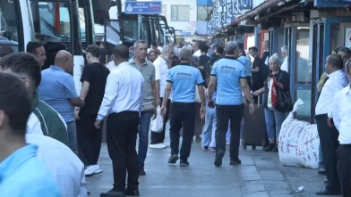 15 Temmuz Demokrasi Otogarı’nda seferler yoğunlaştı