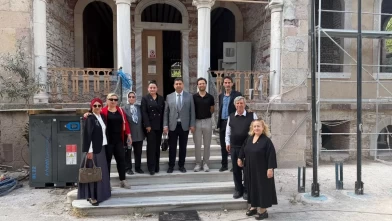 MHP Bandırma İlçe Başkanı Harun Algül’den tarihi yapıya ziyaret!