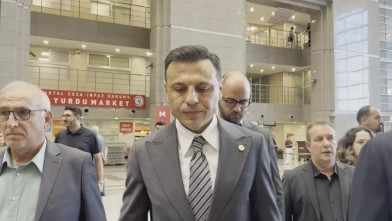 Özgür Çelik, Üsküdar soruşturmasında ifade vermek üzere adliyeye geldi