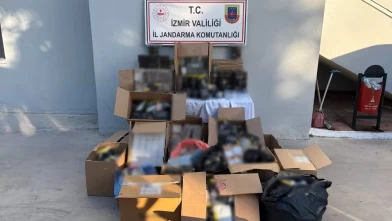 Menderes’te iş yerine tütün operasyonu: 250 bin liralık ürün ele geçirildi