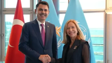 Bakan Kurum, WMO Genel Sekreteri Celeste Saulo ile görüştü