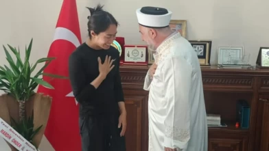 Mardin’e gezmeye gelen turist Müslüman oldu