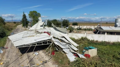Adana'da süper hücre dehşeti! Milyonlarca liralık zarar oluştu