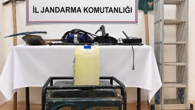 Bilecik’te kaçak define arayan 2 kişi suçüstü yakalandı