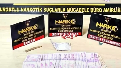 Manisa’da uyuşturucu operasyonu: 3 şüpheli gözaltına alındı