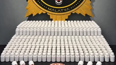 Malatya’da uyuşturucu operasyonu: 46 bin 189 hap ele geçirildi
