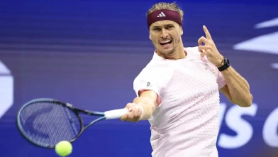 Zverev, ABD Açık'ta çeyrek finalde