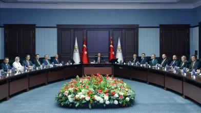 AK Parti MYK, Cumhurbaşkanı Erdoğan başkanlığında toplandı