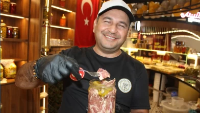 Türkiye’de bir ilk! Pastırma turşusuna yoğun ilgi