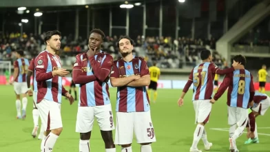 Trabzonspor’dan Avrupa’ya dört gollü başlangıç