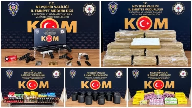 Nevşehir'de suç örgütüne dev operasyon!