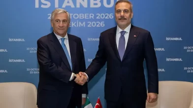 Bakan Fidan, İtalya Başbakan Yardımcısı ve Dışişleri Bakanı Tajani ile görüştü