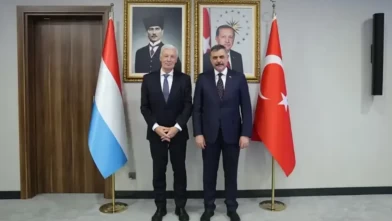 İçişleri Bakanı Çiftçi, Lüksemburg Temsilciler Meclisi Başkanı Wiseler ile görüştü