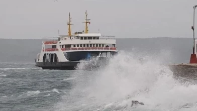 Feribot seferlerine hava engeli! GESTAŞ duyurdu