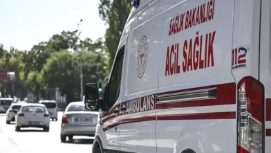 Uşak’ta korkutan kaza!