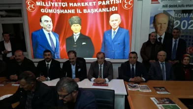 MHP Gümüşhane teşkilatında Belediye Başkanı Başer, hayata geçirilen hizmetleri ve yeni projeleri anlattı