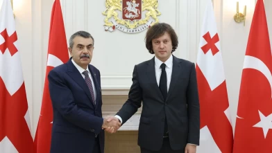 Bakan Tekin, Gürcistan Başbakanı Kobakhidze ile görüştü!