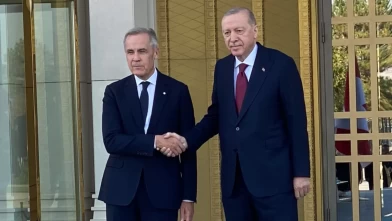 Cumhurbaşkanı Erdoğan, Kanada Başbakanı'nı karşıladı