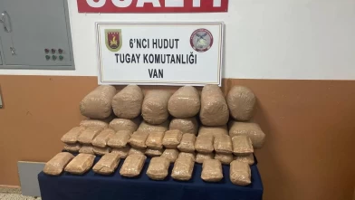 Van sınırında 516 kilo 727 gram uyuşturucu ele geçirildi