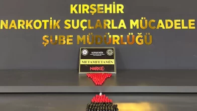 Kırşehir’de uyuşturucu sevkiyatı röntgende ortaya çıktı