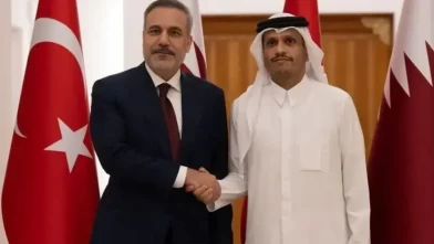 Bakan Fidan, Katar Başbakanı Al Sani ile görüştü