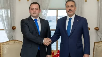Dışişleri Bakanı Hakan Fidan, Kuzey Makedonya Devlet Bakanı Zeynula'yı kabul etti