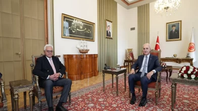 TBMM Başkanı Kurtulmuş, Yousaf Junaid'i kabul etti