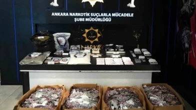 Ankara’da dev uyuşturucu operasyonu!