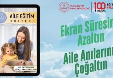 MEB'in "Aile Eğitim Bülteni" aralık sayısı yayımlandı